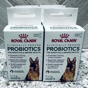 8 boxes Royal Canin Probiotics Dogs Digestive & Immune Health BB Apr 7 2026 NEW